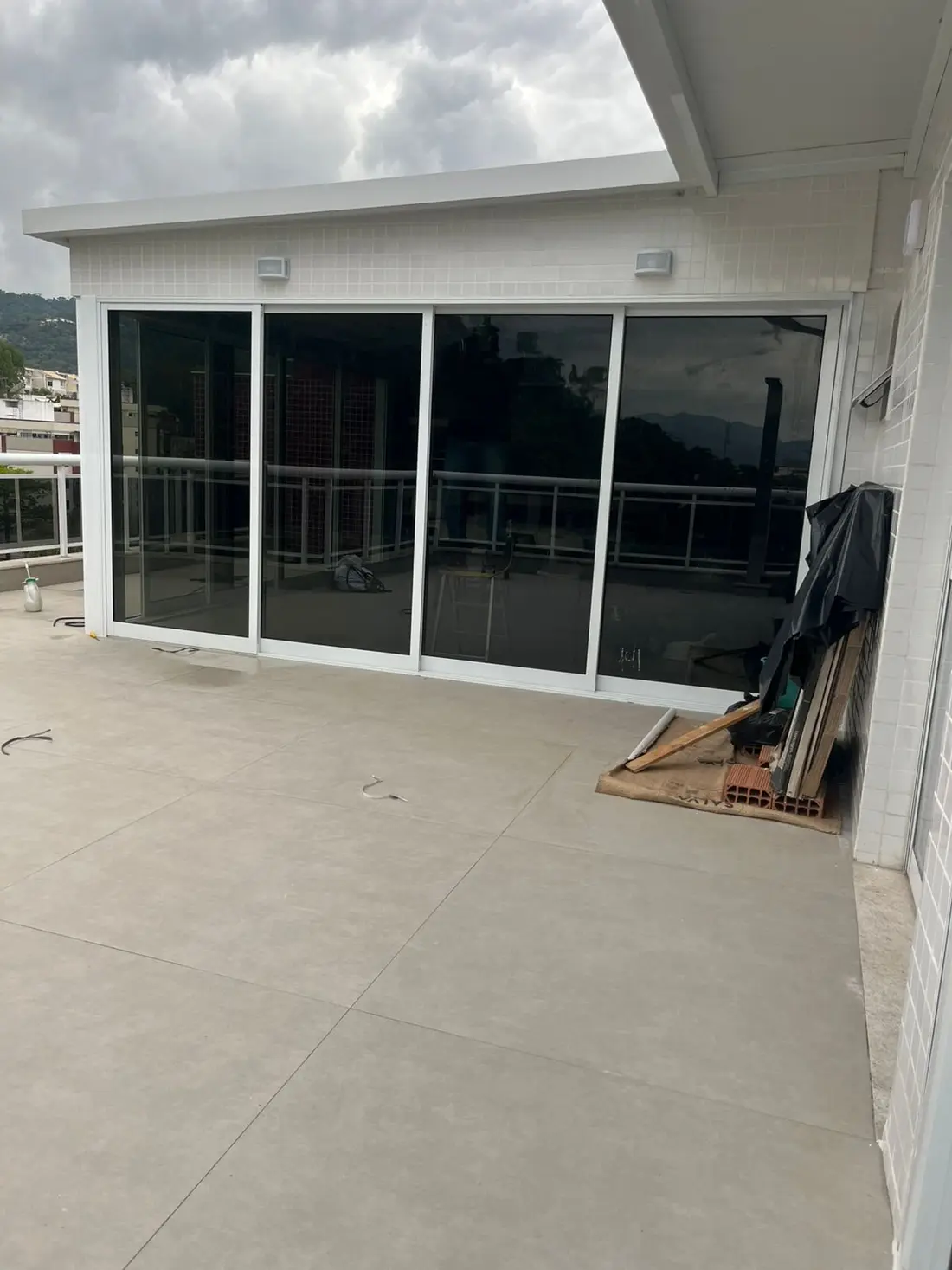 Aplicação de película