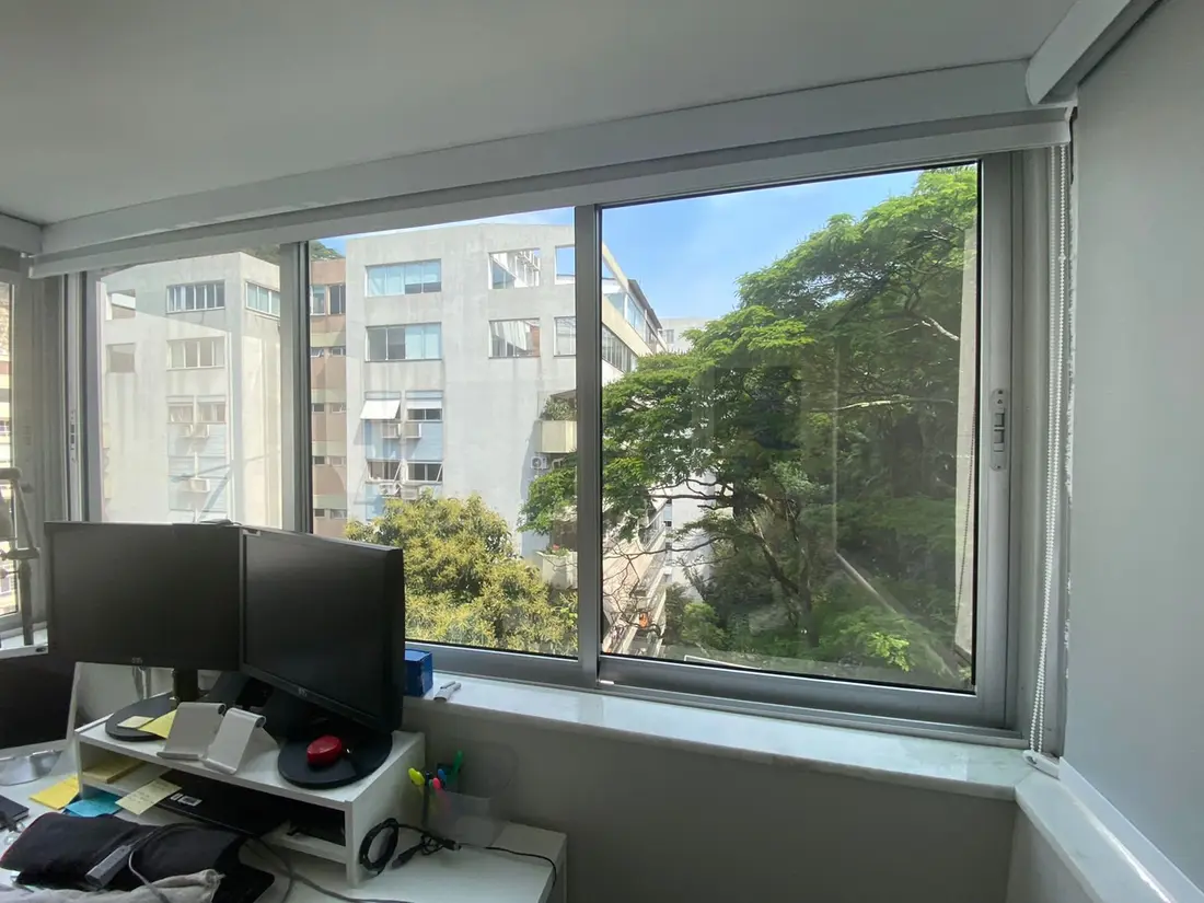 Aplicação de película – trabalho realizado