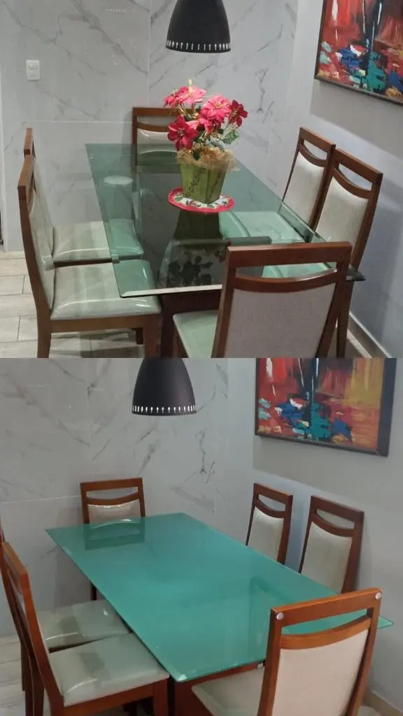 Película para Mesa de Vidro – aplicação 5