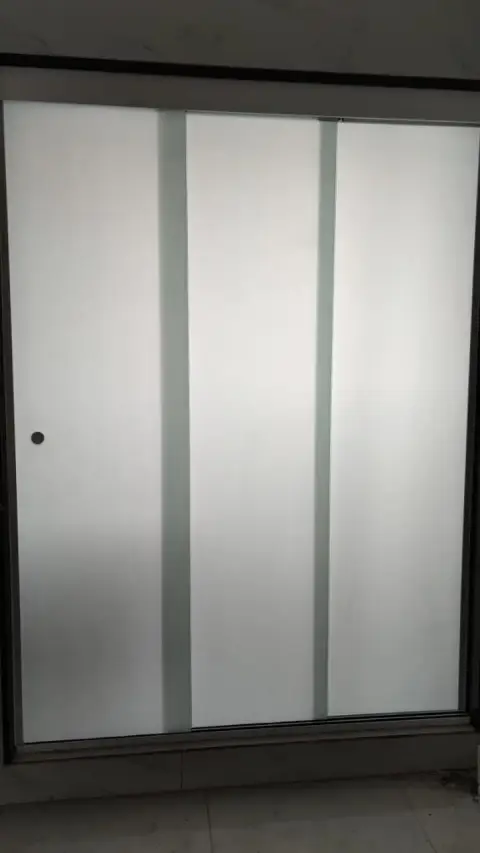 Película de vidro para porta