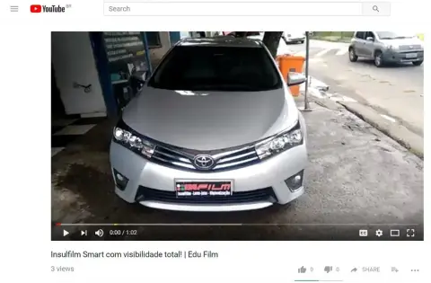 Insulfilm Smart com visibilidade total!