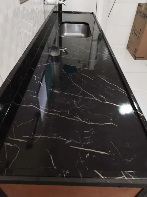 Adesivo para pia de cozinha lavável